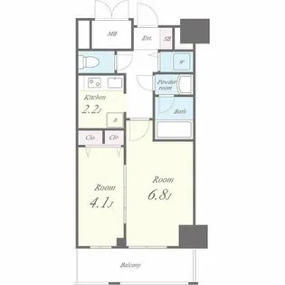 セイワパレス丸の内駅前プレミア【12階】の間取り