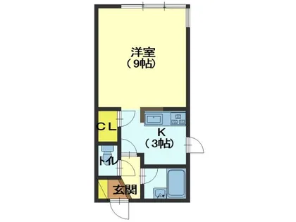 ノースコート深堀Ⅰ【402号室】の間取り