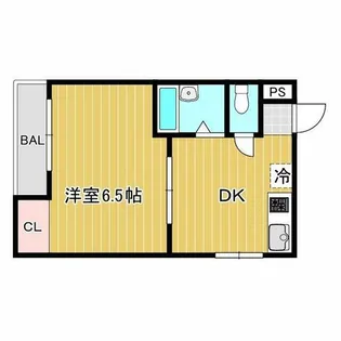 メイゾン太子橋【2階】の間取り