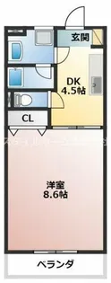メゾン・ド・ノワ【305号室】の間取り