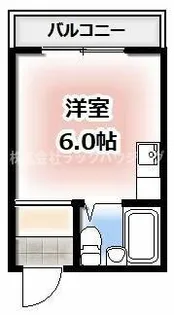 アパートメント守口Ⅷ【4階】の間取り