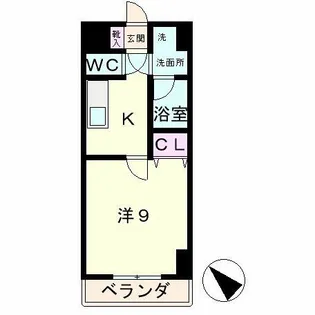 エンゼルプラザeast1【5階】の間取り