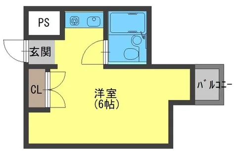 サンクトゥス【4階】の間取り