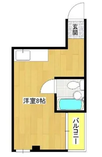 ハイムTT【5階】の間取り