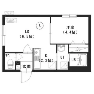 ルチアーノ発寒南【2階】の間取り