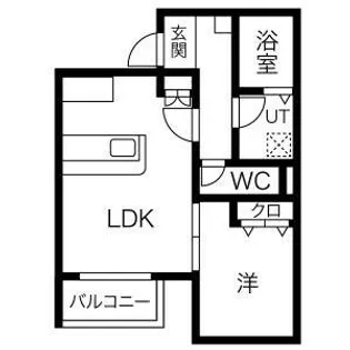 愛知県名古屋市熱田区一番2丁目【アパート】の間取り