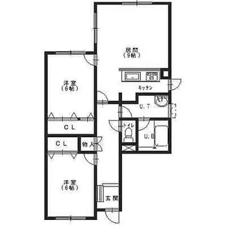 ミリオンバンブーⅡ【3階】の間取り