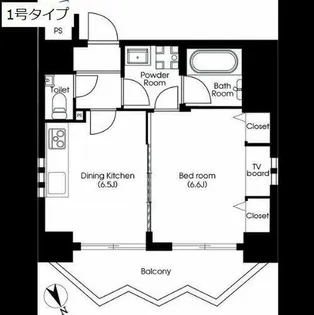 ZEUS 20XX【9階】の間取り