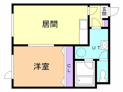 メゾンベリテ【203号室】の間取り