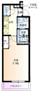 大阪府高石市東羽衣1丁目【アパート】の間取り
