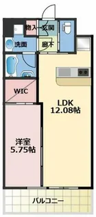 プレジオ東三国【6階】の間取り