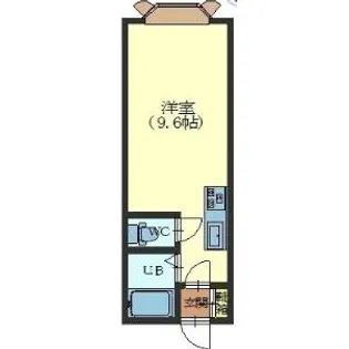 シティマンション【201号室】の間取り