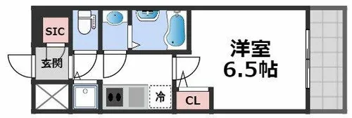La Douceur北巽【13階】の間取り