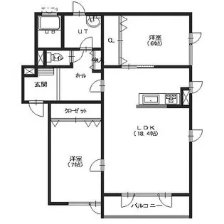 Mルミノス【204号室】の間取り