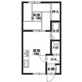グットホーム宮前Ⅰ【306号室】の間取り