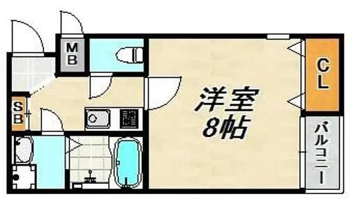 Lapis【1階】の間取り