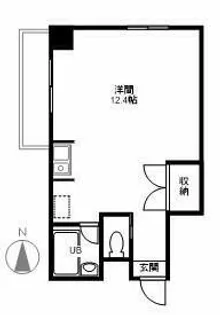 ライセル里【7A号室】の間取り
