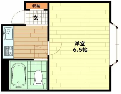 ベストレジデンス天六【4階】の間取り