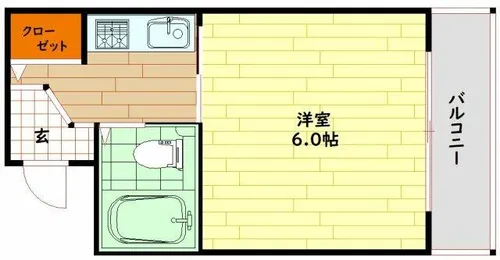 大阪府大阪市北区天神橋7丁目【マンション】の間取り