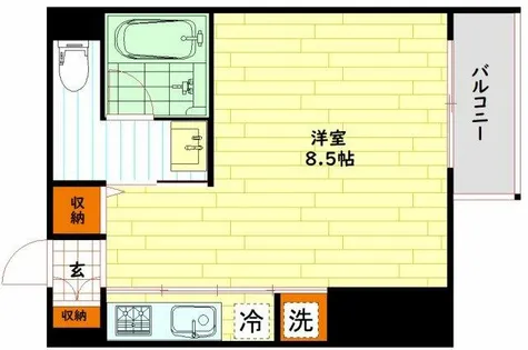 Innocent Doyam【6階】の間取り