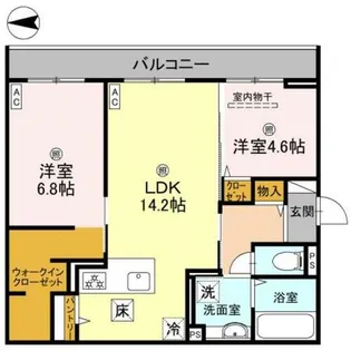 そらみつ大和八木【3階】の間取り