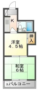 トゥリオーニ守口【2階】の間取り