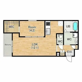 兵庫県明石市二見町東二見【アパート】の間取り