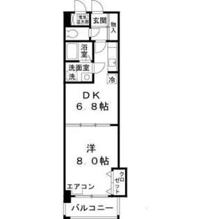 リバーポイント【3階】の間取り