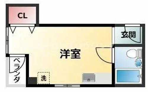 山田ハイツ【301号室】の間取り