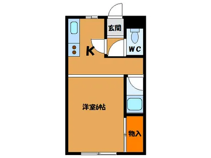 ダイワハイツ亀田【302号室】の間取り