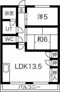 朝日ビル【403号室】の間取り
