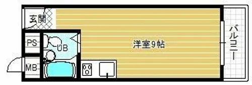 ハイムニシキ【3階】の間取り