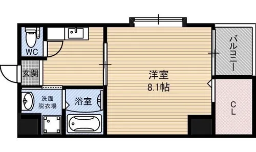 ヴェル・カーサ【3階】の間取り