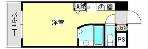 ルネスロワール東公園【8階】の間取り