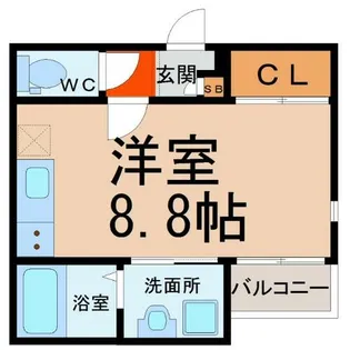 GRANDTIC金山【1階】の間取り