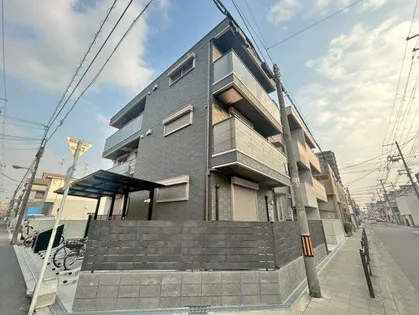大阪府大阪市東住吉区鷹合1丁目【アパート】の外観