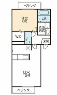 ベルカーサ【2階】の間取り