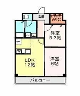 TENOHA TOYOHASHI【508号室】の間取り