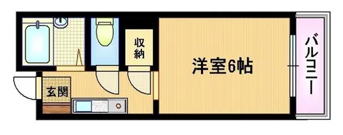 フォーレスト【3階】の間取り
