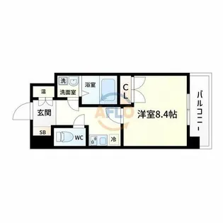 大阪府東大阪市高井田本通5丁目【マンション】の間取り