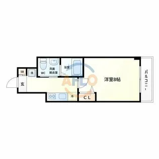 PIANO FORTE【5階】の間取り