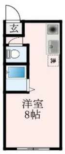 大阪府松原市高見の里5丁目【アパート】の間取り