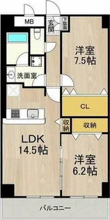 インプルーブ金山【7階】の間取り