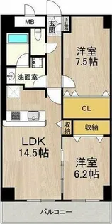 インプルーブ金山【7階】の間取り