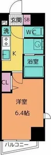 ラグゼナ上前津【12階】の間取り