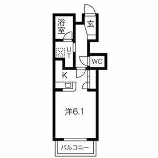 フィローリ長筬【2階】の間取り