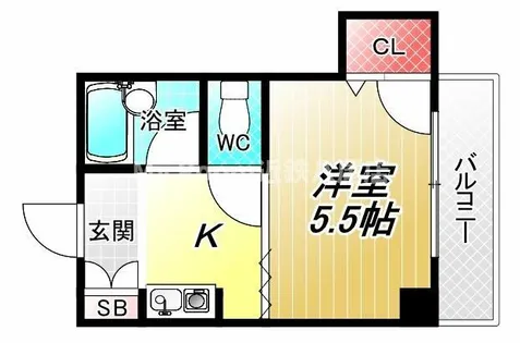 プレアール八尾本町【2階】の間取り