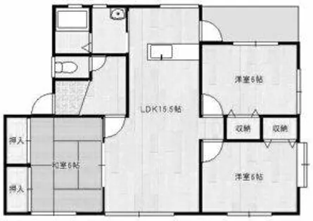 アンフィニ企救丘【1階】の間取り
