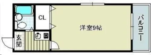 エルムマンション【301号室】の間取り