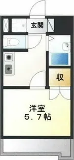 セジュール栄【7階】の間取り